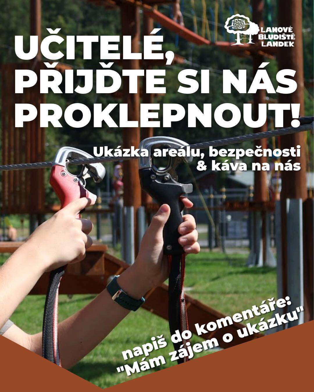 Nabídka prohlídky areálu pro učitele